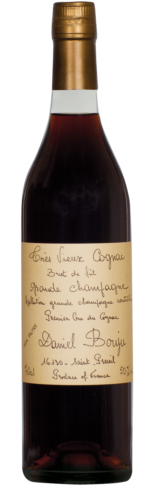 Brut de Fut Cognac Grande Champagne A.C.C. Daniel Bouju