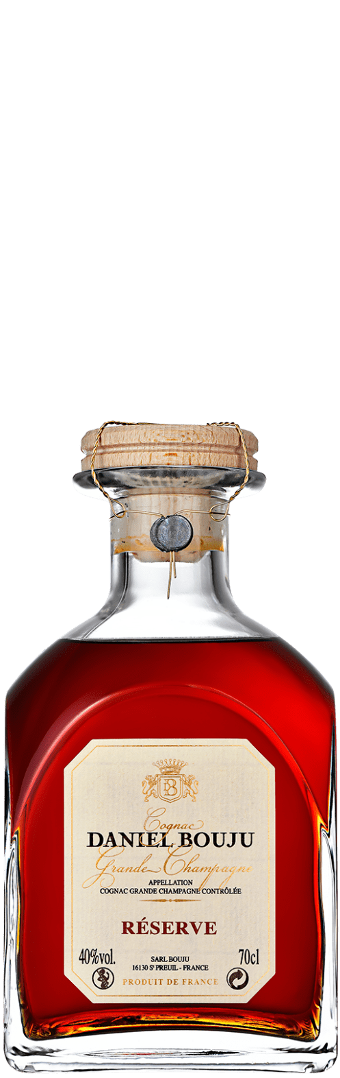 Carafon X.O. Cognac Grande Champagne A.C.C. Daniel Bouju