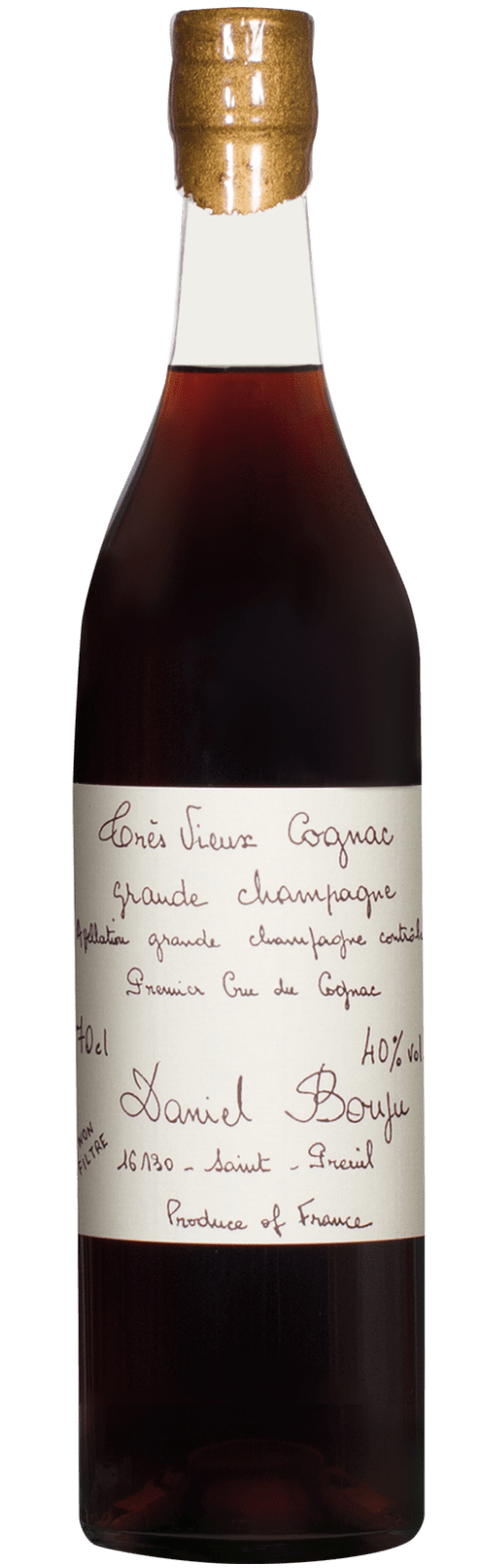 Tres Vieux Cognac Grande Champagne A.C.C. Daniel Bouju