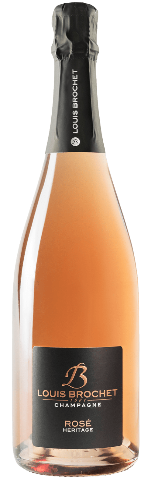 Brut Rosé Champagne Premier Cru A.O.C. Louis Brochet