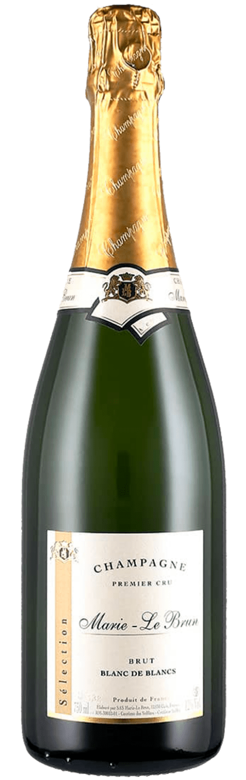 Brut Blanc de Blancs Champagne Premier Cru A.O.C. Louis Brochet