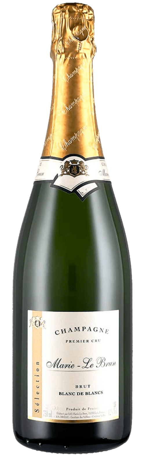 Brut Blanc de Blancs Champagne Premier Cru A.O.C. 